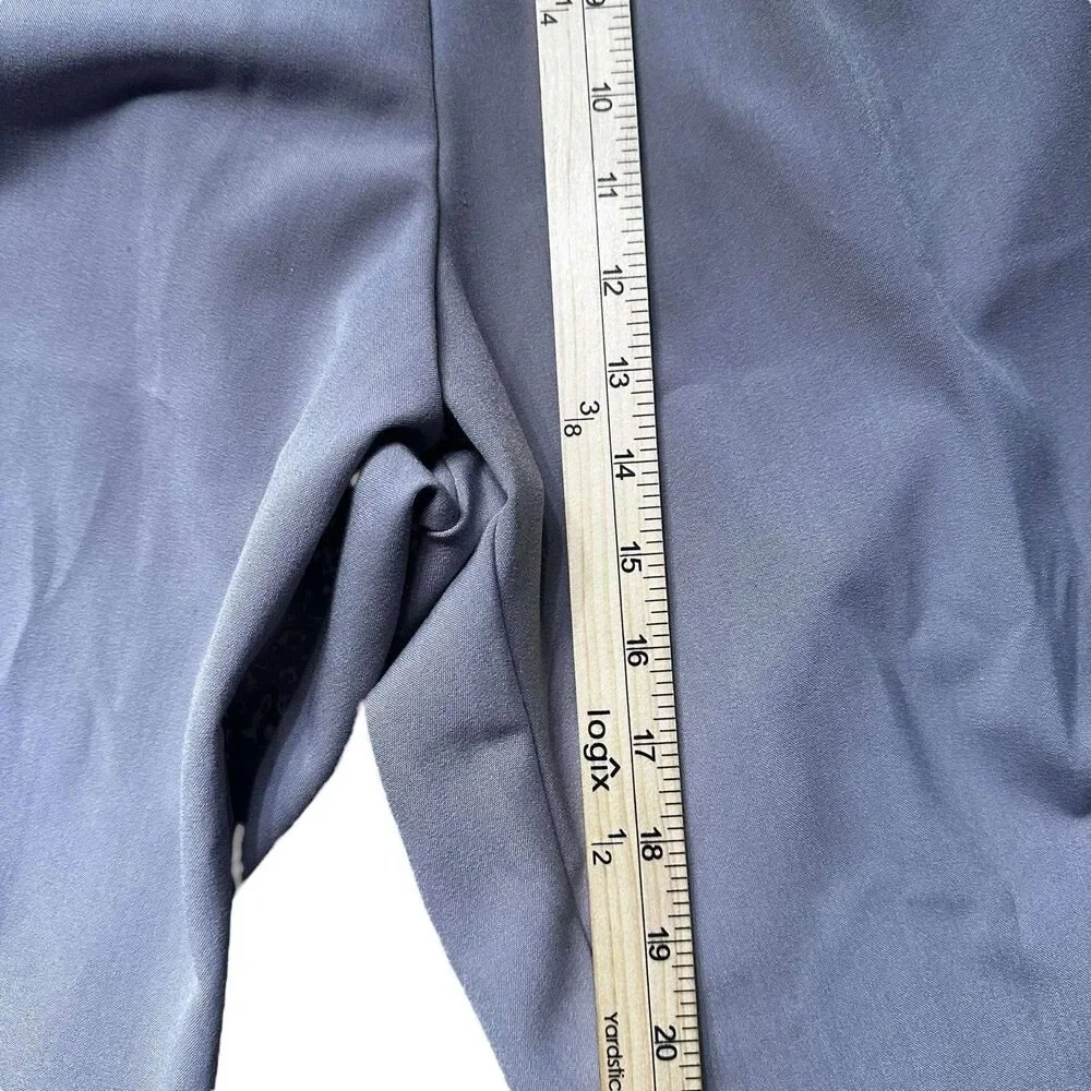 Viviana Womens Plus 18WP Stretch Pants Straight Gray Flatter Fit USA Made NWOT